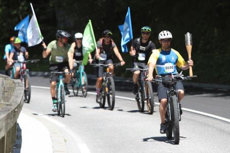 Slovenska bakla na obisku v Lučah